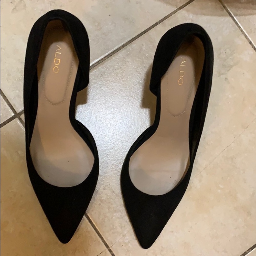 Also Black heels